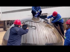 6400mm Diameter SA516 GR70 Kepala Hemisferik 20mm tebal