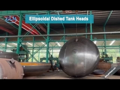 2590mm Diameter 88mm Thickness Carbon Steel Pressure Vessel Head Asme Dished Head