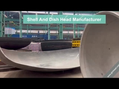 Bentuk Shell & Kepala Hemispherical untuk wadah pemisah