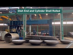 Ujung piring dan kerang silinder yang digulung