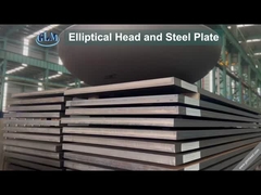 Tunggal plat berbentuk panas & terbentuk dingin, kepala kapal baja karbon