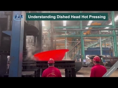 End piring elipsoid suhu tinggi dinormalisasi dan dipanaskan untuk kinerja yang superior