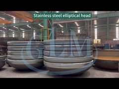 Asme 316l Kapal Tekanan Dish Ends Kepala elips 10000mm