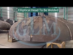 Kepala Elliptical Baja Karbon untuk Dilas