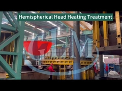 Kepala Dish Hemisfer ASME yang Dipoles, Bagian Bawah Tangki