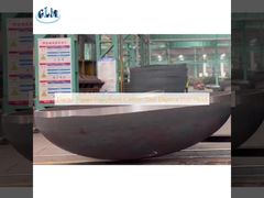 Peralatan listrik baja karbon kepala piring elips