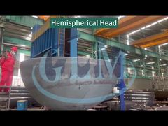 Langkah kunci dalam pemrosesan alur untuk kepala hemisferis berukuran 4 meter!