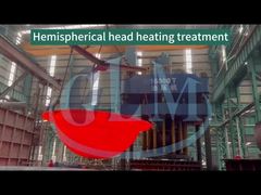 Kepala Tangki Hemisfer Kustom untuk Tekanan Tinggi dan Tekanan yang Dipoles