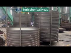 Kepala torispherical yang dibentuk dengan penekanan integral