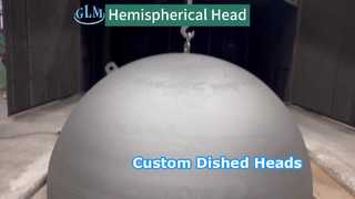 Pemanasan dan pendinginan menghasilkan penutup ujung hemisferis berkualitas tinggi.