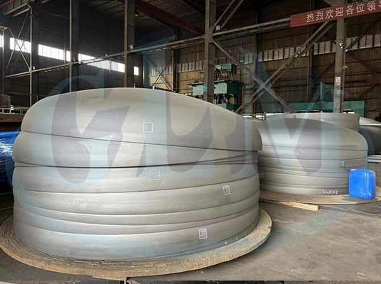 Diatemer 4600mm Ketebalan 20mm SA 516 Gr 70 Kepala piring elips Untuk kapal tekanan