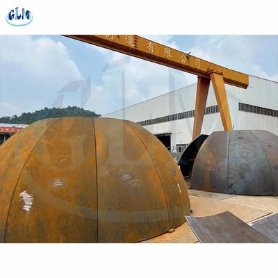 2 1 Semi Ellipsoidal Piring Hot Forming Disesuaikan untuk spesifikasi Anda