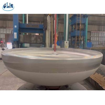 Kepala Piringan Elips Diameter 89-10000mm Terlaris Dengan Inspeksi PT Dan Pemolesan untuk Produksi Bejana Tekan