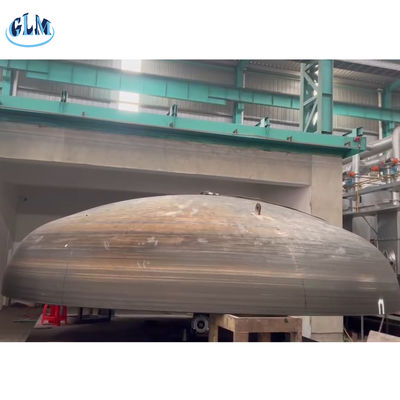 5-300mm Ketebalan Panas dingin Memperset Asme Eliptik Kepala End Cap