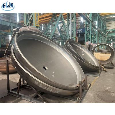 Ujung Piringan Elipsoidal Tempa dengan Toleransi Ketebalan ±0.5mm dan Ketebalan 2mm-300mm untuk Aplikasi Suhu Tinggi