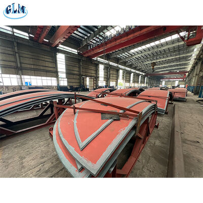 3300*38 Piring Kerang Bola Baja Tidak Berlemak dengan Teknik Pencet Panas untuk Kapal Tekanan