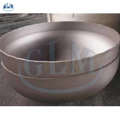 Q345R 10000mm Kapal Tekanan Kepala piring ujung piring membentuk Standar ASME