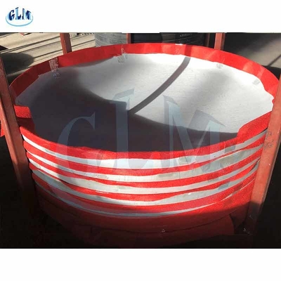 10000MM 2MM Q345 Stainless Steel Dish Head Carbon Steel End Cap Untuk Boiler