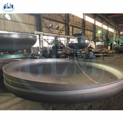 500mm 2mm Kepala Datar Piring Nikel Paduan Kepala Elips 2 1 Dimensi ASME