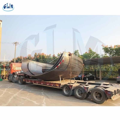 3mm 2 sampai 1 Semi-Eliptik Kepala Cold Press Q235 100mm Stainless Steel Dish End