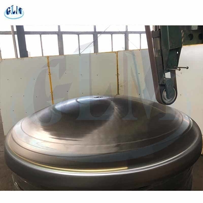 ANSI Kelas 2 Titanium Baja tahan karat Torispherical Dished Head Ends