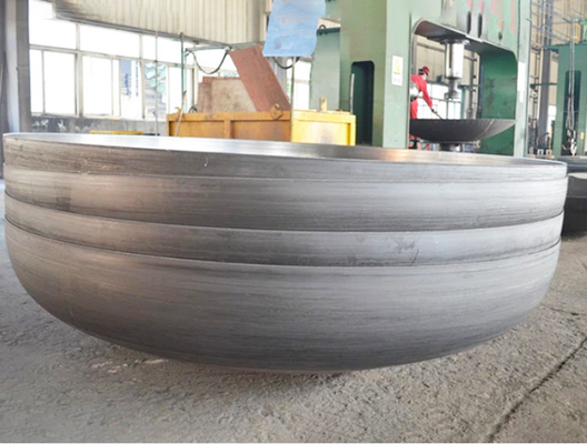 SA516 Gr70N 1100 X 80mm ujung piring untuk kapal tekanan kubah ujung tutup kepala piring