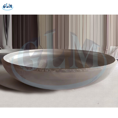 ASME SA517 Kelas A Kepala piring elips 2: 1 Diameter 1300mm Ketebalan 30mm