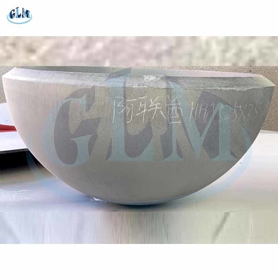 535mm Diameter 25mm Ketebalan Hemispherical Dished Kepala Dengan Sertifikat ASME