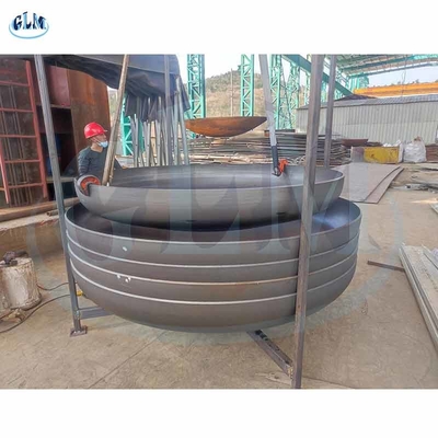 Baja Karbon Eliptik Piring Kepala 3500mm Diameter 20mm Ketebalan