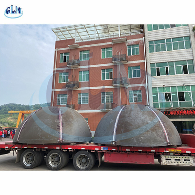 Baja Karbon Kepala Hemisferik 5200mm Diameter 20mm tebal