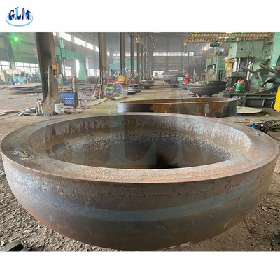 Di lepas pantai kepala piring elips Kap kapal Diameter 2500mm Ketebalan 180mm