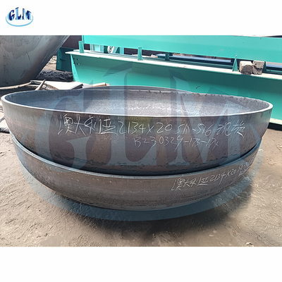 Baja Karbon Ellipsoidal Dished End 2134mm Dimeter 30mm Ketebalan