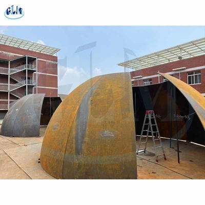 Clad Crown And Petal Tipe Dished End Diameter 8000mm