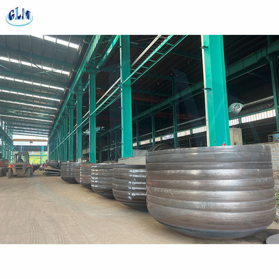 1950mm Diameter Pressure Vessel Dished Head Dengan Pemeriksaan Uji Hidrostatik