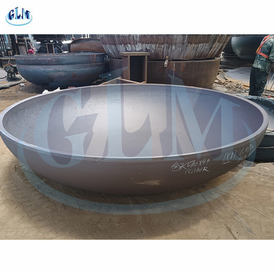 PED GB Stamping Standar Eliptik Diameter Kepala Bagian Bawah 4500mm Ketebalan 20mm