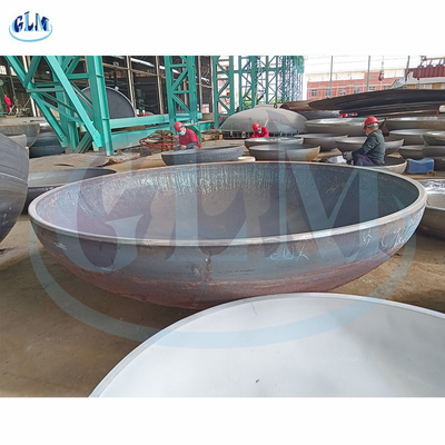 44mm Ketebalan ASME Kapal Tekanan Kepala Proses Spinning