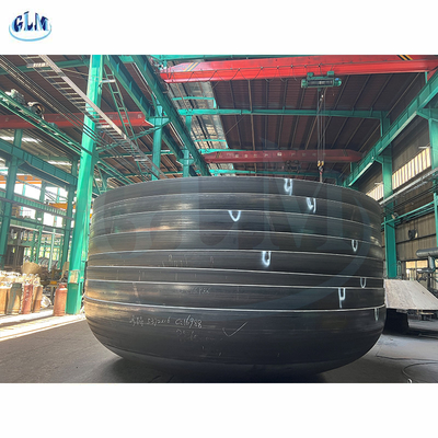5372 Diameter Baja Karbon Kepala Semi-Eliptik Untuk Shell Dan Tube Exchanger Panas