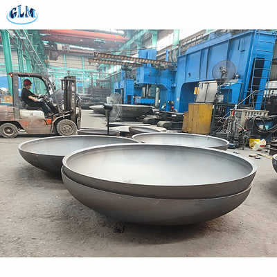 ISO9001 Sertifikasi Kapal Karbon Baja Kapal Tekanan, Ujung Piring Semi-Elipsoidal