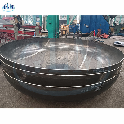2600mm Diameter 6mm Ketebalan Ellipsoidal Piring Akhir 2: 1 Piring Bagian bawah