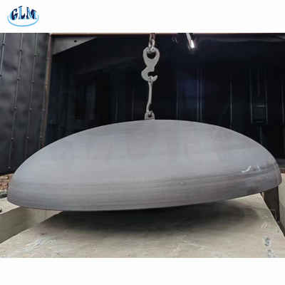 4300mm Diameter Kode ASME Kepala piring, dasar elips