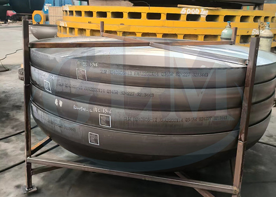 Permukaan yang dipoles dari baja karbon atau stainless steel