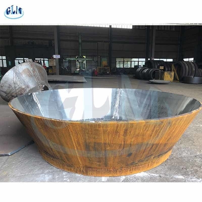 ASME Clad Steel Cone Tank Heads untuk Industri Minyak & Gas