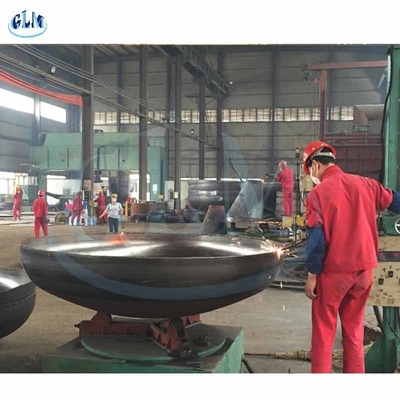 Pengelasan Koneksi Kepala piring elips yang diperiksa oleh RT untuk Industri Berat