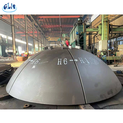 Sa516 Gr70 100mm Hemispherical Tank Heads ASME Baja tahan karat