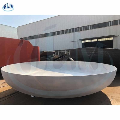 SS316L ASME 89mm Eliptik Head Pressure Vessel Dome Ends GB