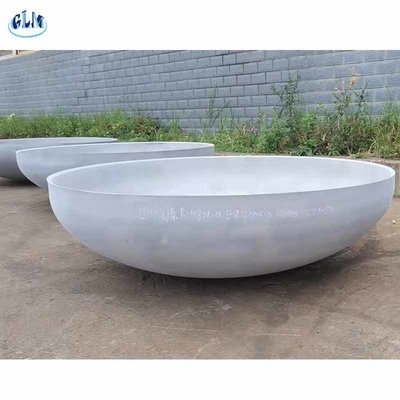 SS316L ASME 89mm Eliptik Head Pressure Vessel Dome Ends GB