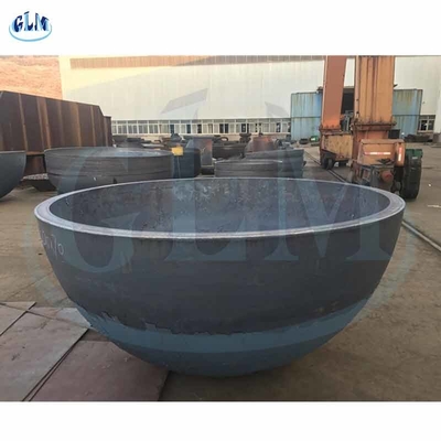 HHA 2100mm 120mm Hemispherical Tank Heads ANSI Dish Ends Untuk Kapal Tekanan
