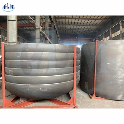 PED Bola Asme Flanged Dan Dished Kepala Untuk Boiler Pressure Vessels 2mm