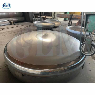 89mm 500MM ASME PED Kepala piring torisferik Jenis ujung piring dalam kapal tekanan