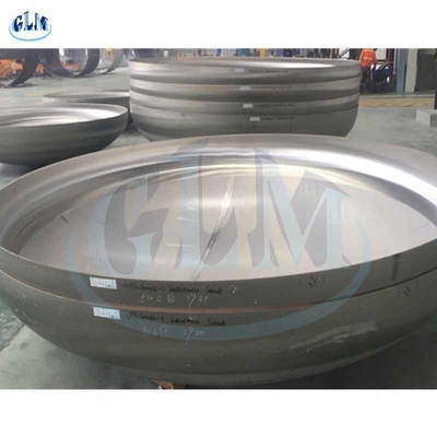 89mm 1000mm Baja Karbon Stainless Tank Kepala Kapal Tekanan Dispenser Ends